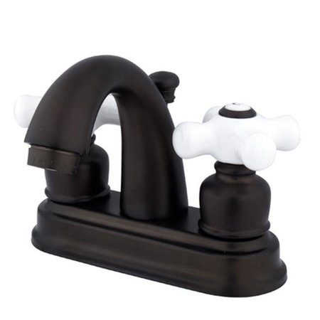 FURNORAMA Two Handle 4 in. Centerset Lavatory Faucet with Retail Pop-up FU898747